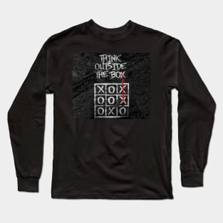 Think outside  the box Long Sleeve T-Shirt